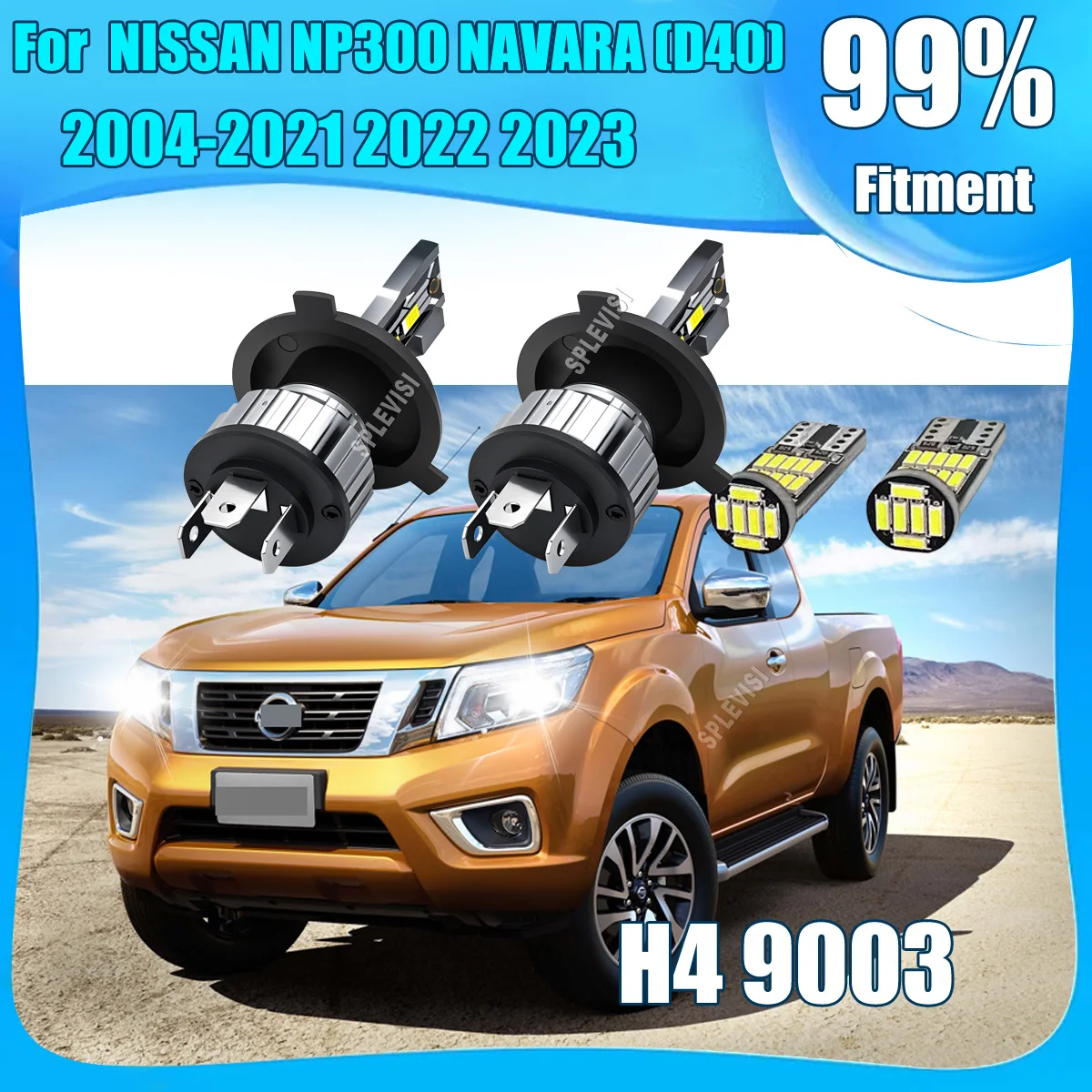 

Stylish CSP Hi Brightness LED Car Headlights with Modern Design For NISSAN NP300 NAVARA (D40) 2004 2005 2006 2007 2008 2009-2023