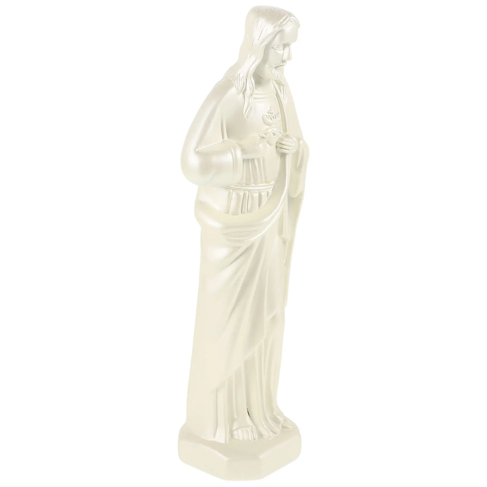 

Mexican Holy Father Statue Church Decoration Sacred Christian Sculpture for Desktop Courtyard Home Wear Resistant Fade Proof