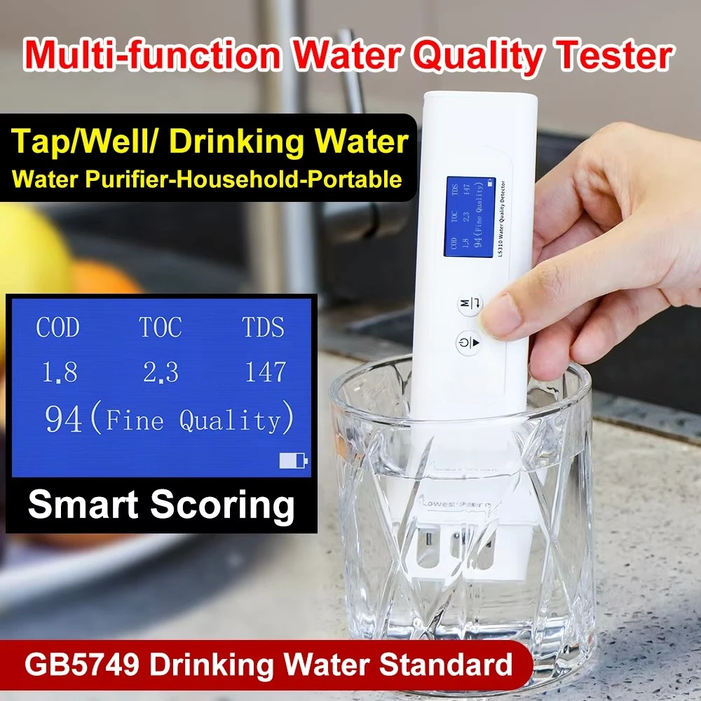 Pro Grade Water Quality Tester 310 High Precision Tds Meter Digital Water Tester For Drinking Housing