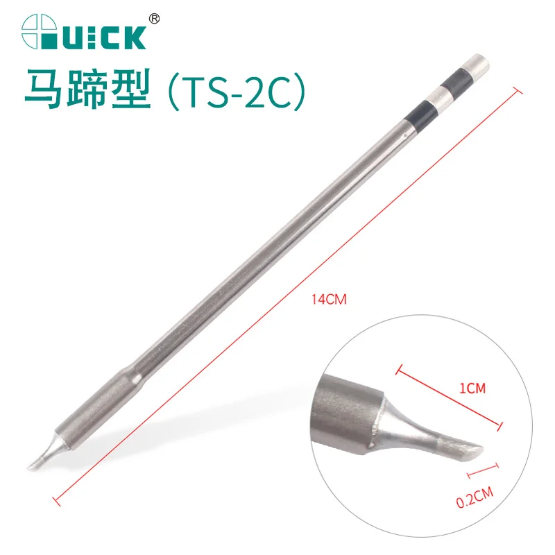 Original QUICK TS1200A Bleifreie Lötspitze Schweißstift-Werkzeug TSS02-SK TSS02-I TSS02-1C TSS02-J TSS02-KK Lötspitze – Detail 14