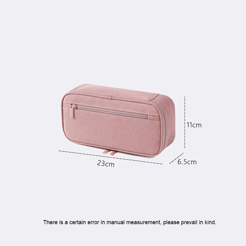 Portable pencil case, large capacity pencil case stationery pencil case, large capacity storage bag pouch holder box organiser image 5