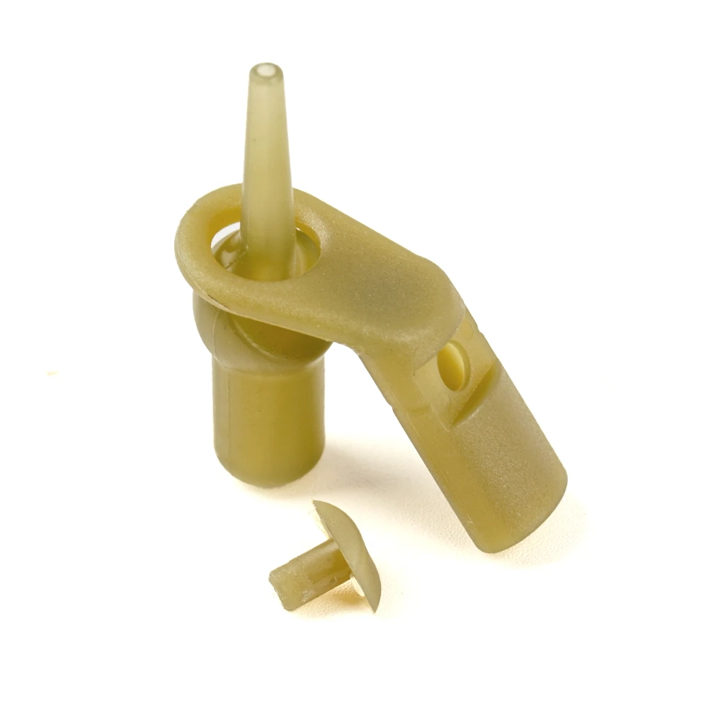 Hirisi 10set Carp Fishing Drop Off Run Ring Rubber Beads Fishing Accessories For Carp Chod Helicopter Rigs Terminal Tackle