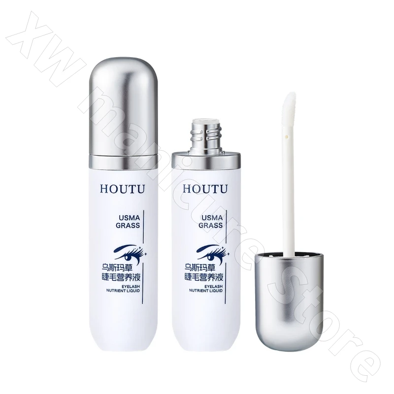 Solución Nutritiva para Pestañas HOUTU Usma Grass, Riza, Alarga, Engrosa e Hidrata las Raíces del Cabello, Resistente al Agua y de Larga Duración, 10 ml