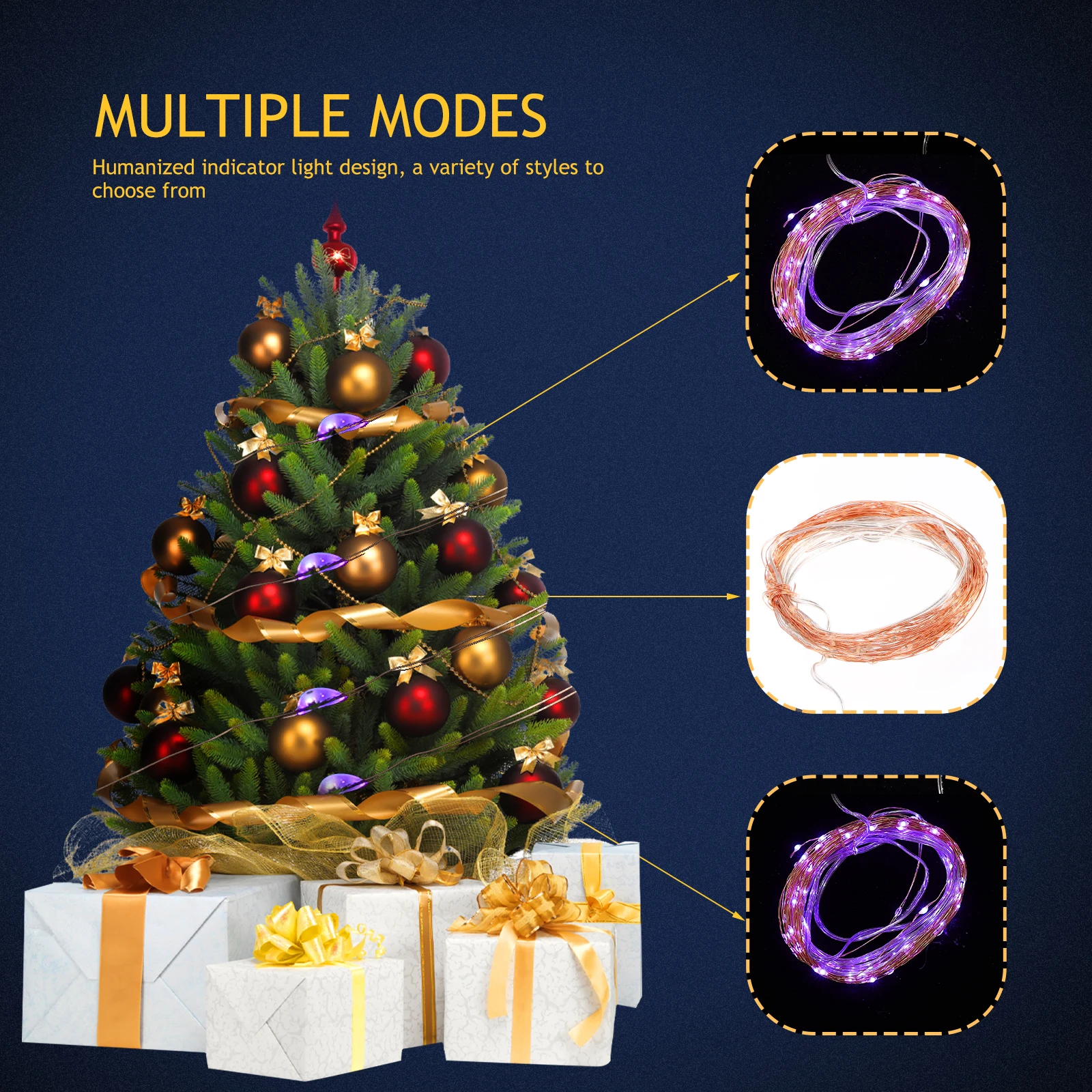 

Decorative LED Festival Hanging String Light Warm Atmosphere Festival Courtyard Decoration String Light Party New Year