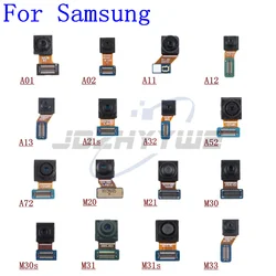 Front Facing Camera Flex Cable For Samsung A01 A02 A11 A12 A13 A21s A32 A52 A72 M20 M30 M21 M31S M33 Frontal Selfie Repair Part