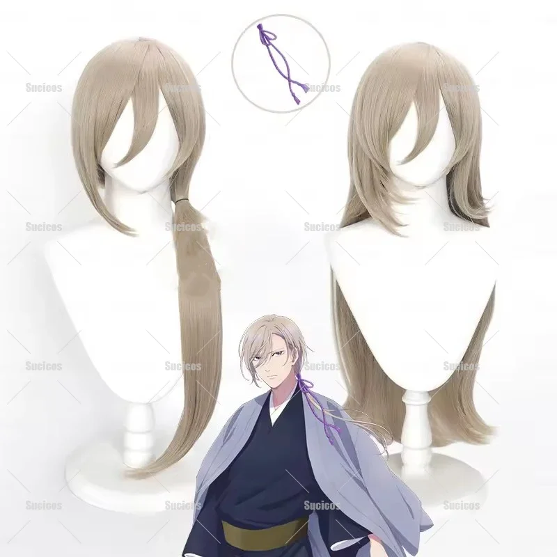 

CosplayAnime My Happy Marriage Kiyoka Kudou Miyo Saimori Cosplay Wig Light Blond Long Hair Heat Resistant Synthetic Hair For Wom