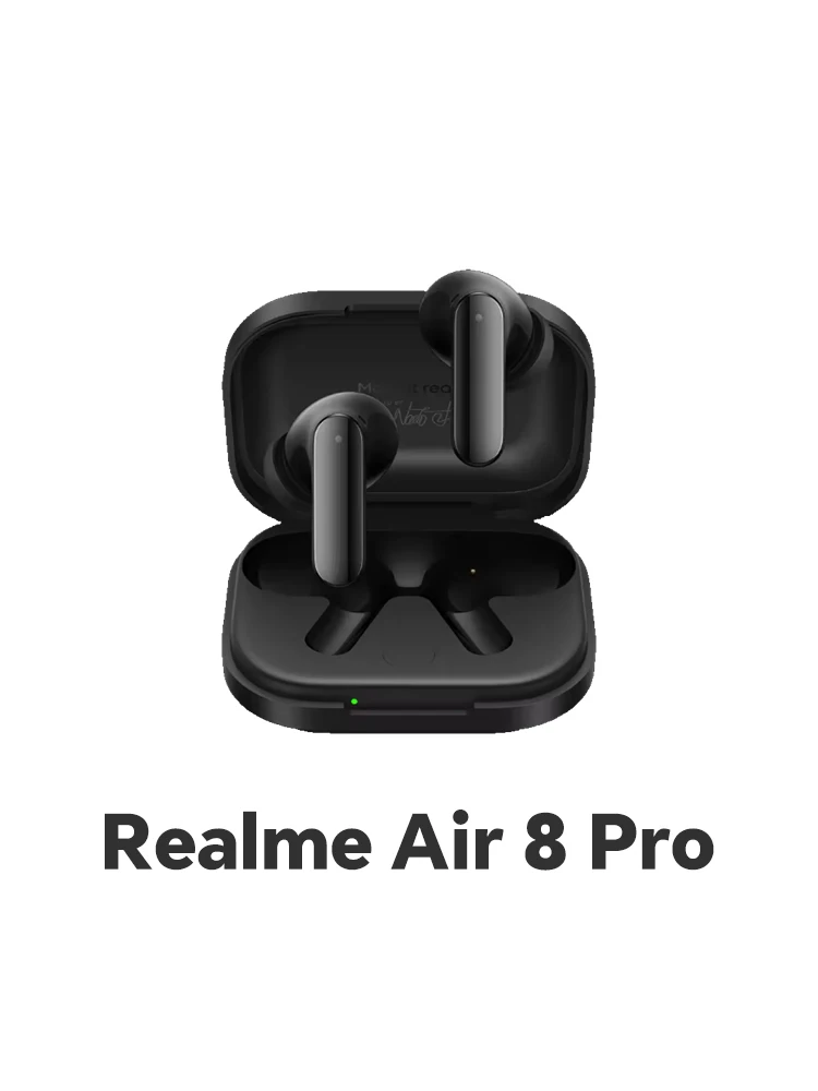 Globalna wersja słuchawek bezprzewodowych Realme Buds Air 8 Pro z aktywną redukcją szumów 55Db, Bluetooth 6.1, 48-godzinną żywotnością baterii. — 2
