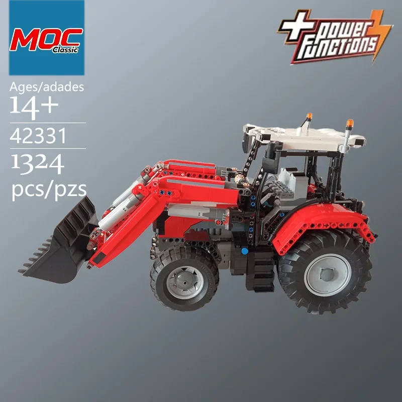Custom MOC 7700S Loader Tractor Technic Model - Trendy Educational Toys - Fun Building Game Set - Top Choice Holiday Gift