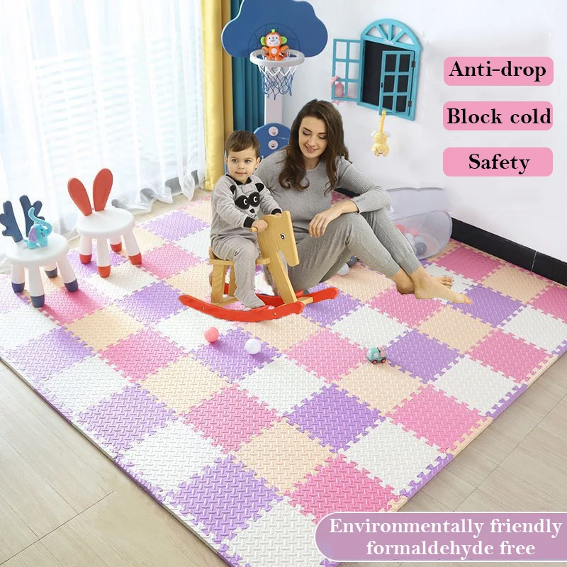 2023 New 1cm Baby Play Mat Surface Activity Baby Baby Crawling Mat Puzzle Mat Puzzle Game Safety Baby Mats Baby Crawling Mat