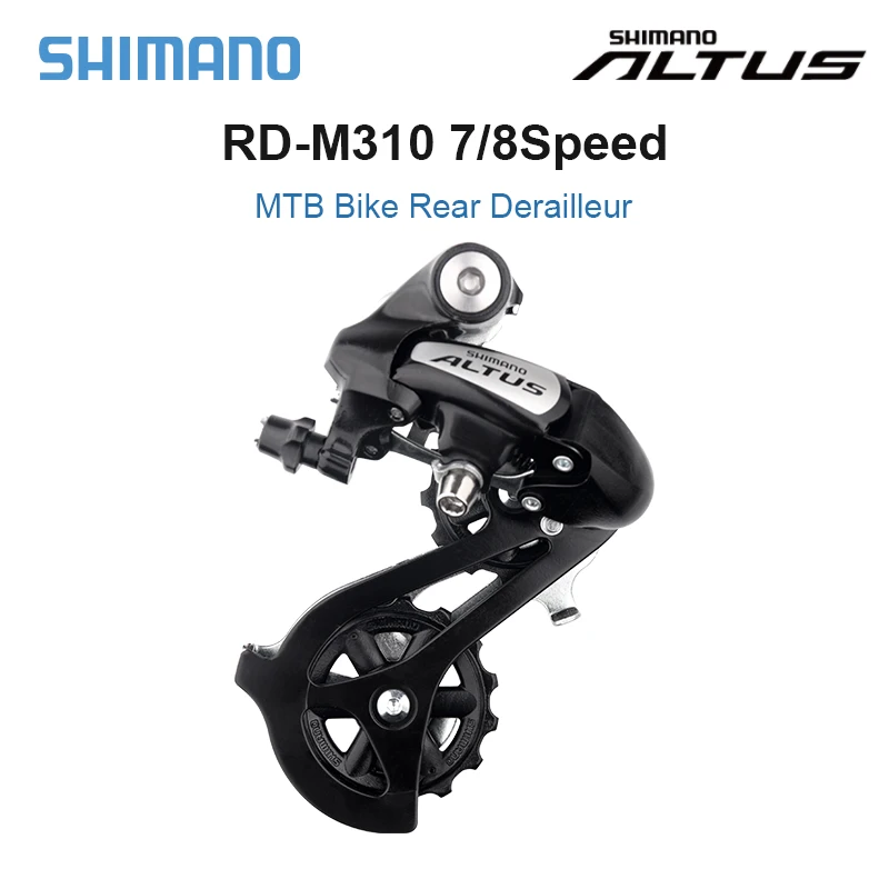 SHIMANO ALTUS RD-M310 7/8 Speed 3x7s 3x8s Mountain Bicycle Cycling MTB Rear Derailleur Bicycle Accessories