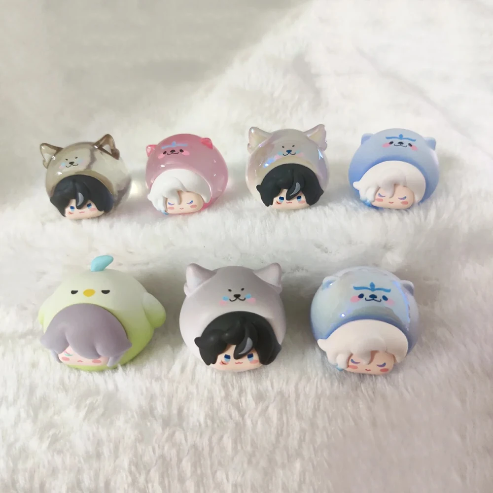

Genshin Impact Fantasy Beast Party Series Мини-слепая коробка Коллекционная игрушка ручной работы для украшения Модный анимационный подарок-сюрприз