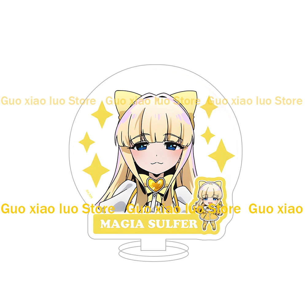 Gushing over Magical Girls Matama Akoya Venalita Sister Gigant Roboko Korisu Morino comic character acrylic stand ornament gift