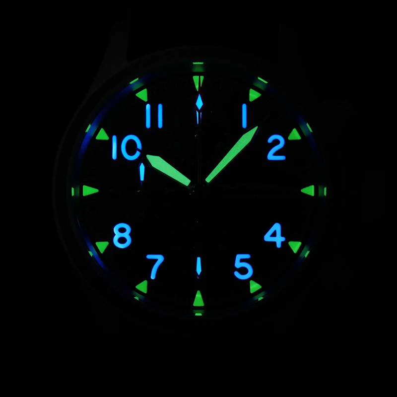 Militado ML1868KF quartz watches man VK67 39mm chronograph watch Luminous Sapphire Glass 100m waterproof military Wrist watch
