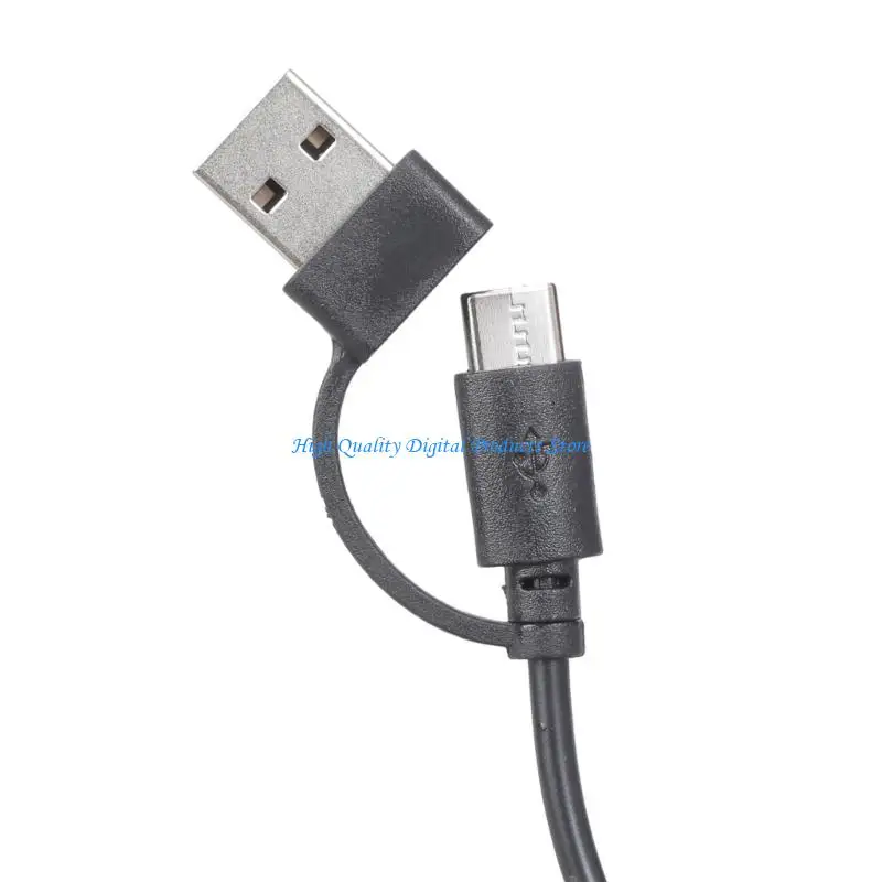 

U2JE Flexible PVC 5V Charging Cable For Routers LED Light DC3.5x1.35mm Connectors