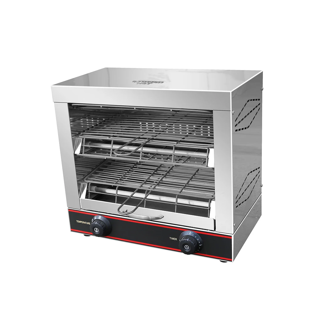 

Stainless Steel Gas-Powered Pizza Oven