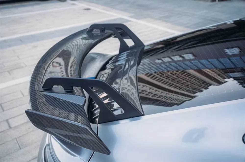 

GT3 Style Carbon Fiber Rear Roof Spoiler Rear Luggage Spoiler Lip Wing Body Kit for Porsche 911 992