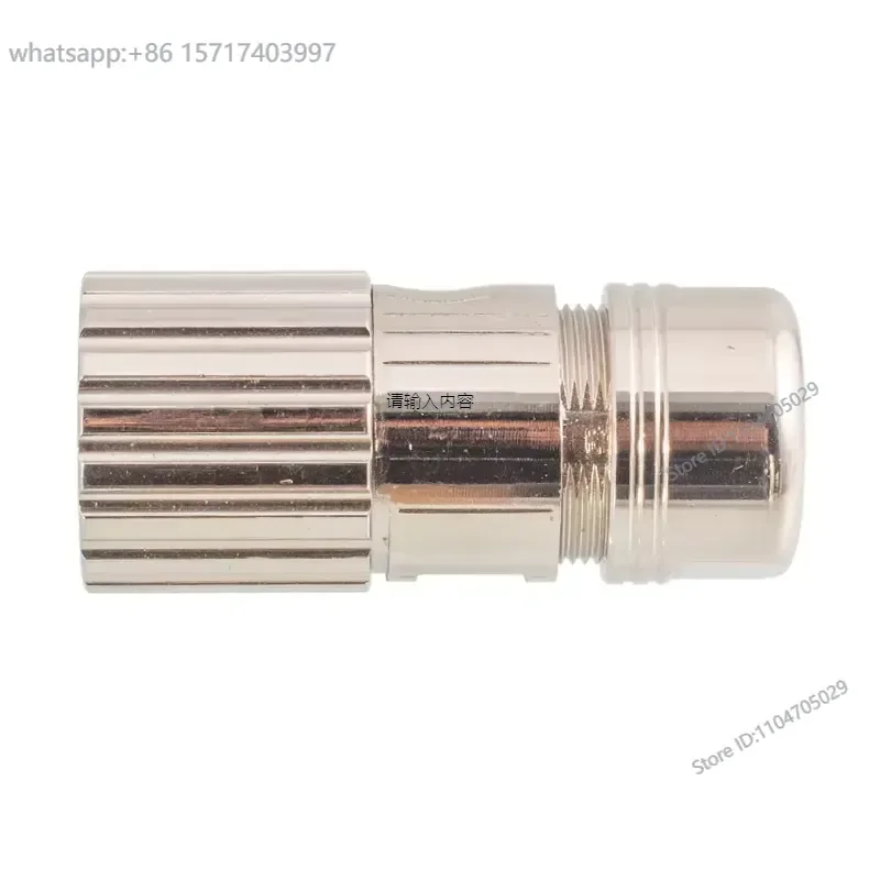 M23 female direct pressure connection motor connector direct 6 7 9 12 17 pin plug M23 can be wired on site