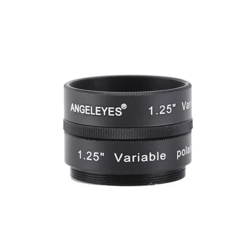 

Angeleyes 1.25inch Variable Polarizing Filter for Telescope Eyepiece - Progressive Dimming View High Contrast Observations