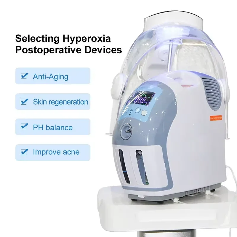 Korea O2toderm Oxygen Dome Jet Peel facial Skin Rejuvenation O2toDerm Dome Facial Mask Therapy Oxygen Facial O2toderm Machine