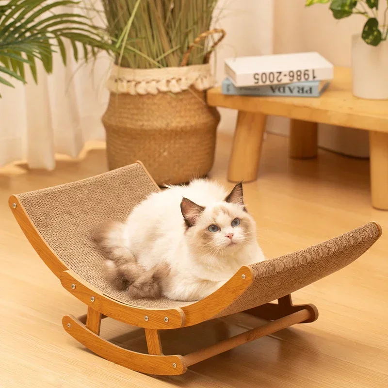 House Grinding Scratch 고양이 스크래처 Nail Bed Swinging Scratcher Toys Wooden 캣타워 Tumbler Mat Cat Board Scraper