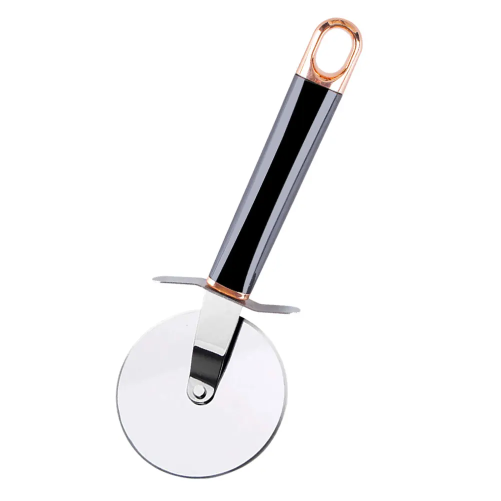 

Baking Wheel Knife Stainless Steel Pizza Slicer Pastry Tool Gadgets Practical Easy Clean ABS