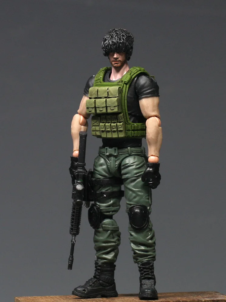 Ba Ye Studio 1/18 Scale Male Special Forces Unit Carlos Mercenaries Bullet Proof Vest Accessories For 3.75in Action Figure Model