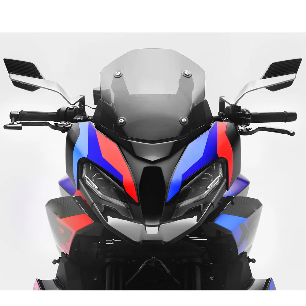 For BMW S1000R S1000XR M1000R M1000XR Motorcycle Rearview Mirror Wing Aerodynamic Aluminum Stealth Max Mirrors 2025 2024 2023