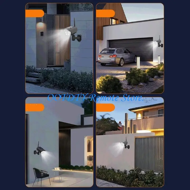 

Realistic Solar Fake Security Camera Outdoor Weatherproof Surveillances System