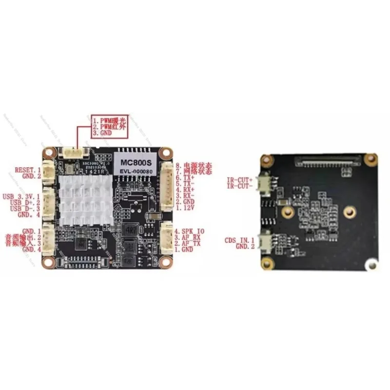 

Модуль камеры FOR Anjia SSC338Q IMX415 8MP, IP-модуль MC800S FPV с OpenIPC RTSP