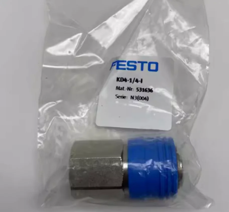 2PCS New original FESTO Connection socket KD4-1/4-I 531636