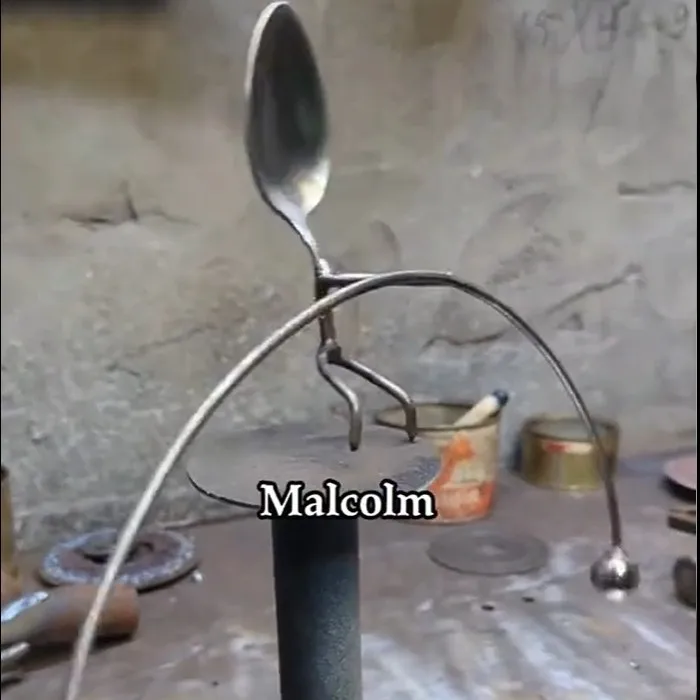 The Fisherman Balancing Sculpture Pnp Coil Gardena