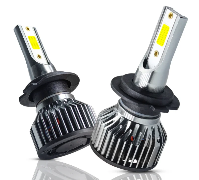 New K2C car led headlights h4 led headlights Headlights universal led car bulbs	  5000LM