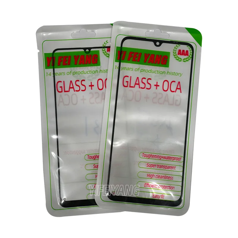 10Pcs Glass +OCA AAA LCD Front Screen Outer Lens With OCA Film For Infinix Hot 30 40 pro 40i 30i Zero X PRO Play Note 30 pro 5G