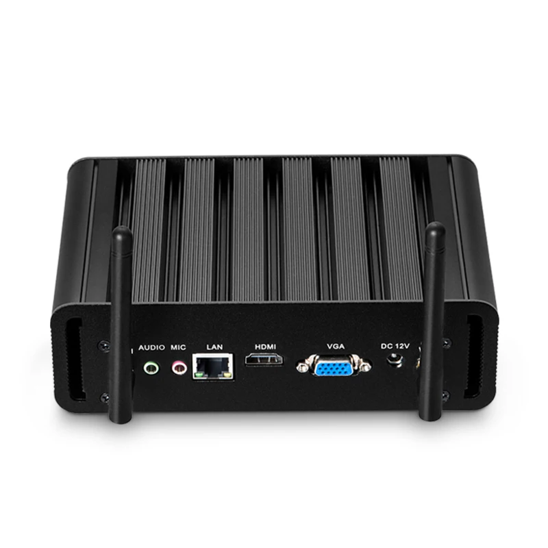 BEBEPC Mini PC industriale con supporto Inter Core i3 i5 i7 Computer WiFi Linux con 4xUSB3.0 4xUSB2.0 1xHDMI 1xVGA Win10 Ready