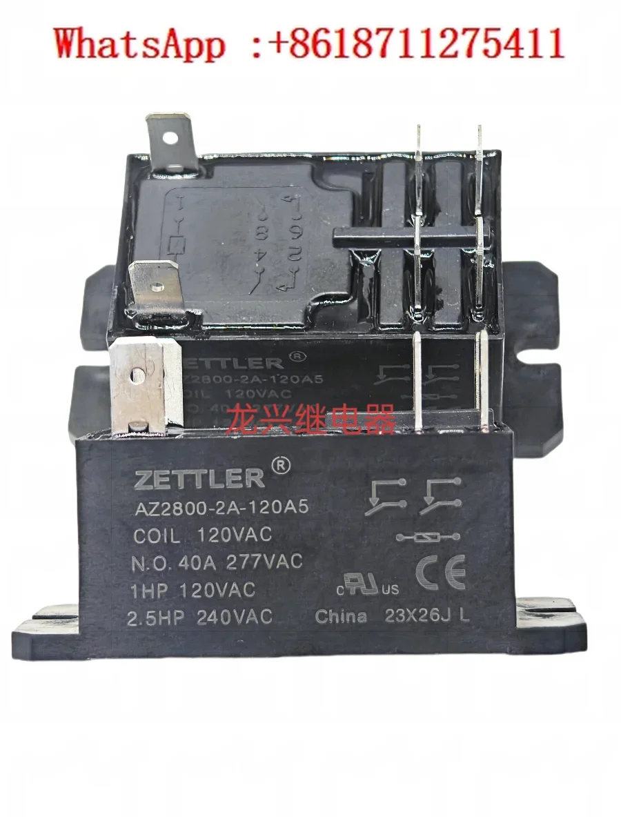 Brand new bulk AZ2800-2A-120A5 240A5 VAC ZETTLER ®  6-pin two normally open relays