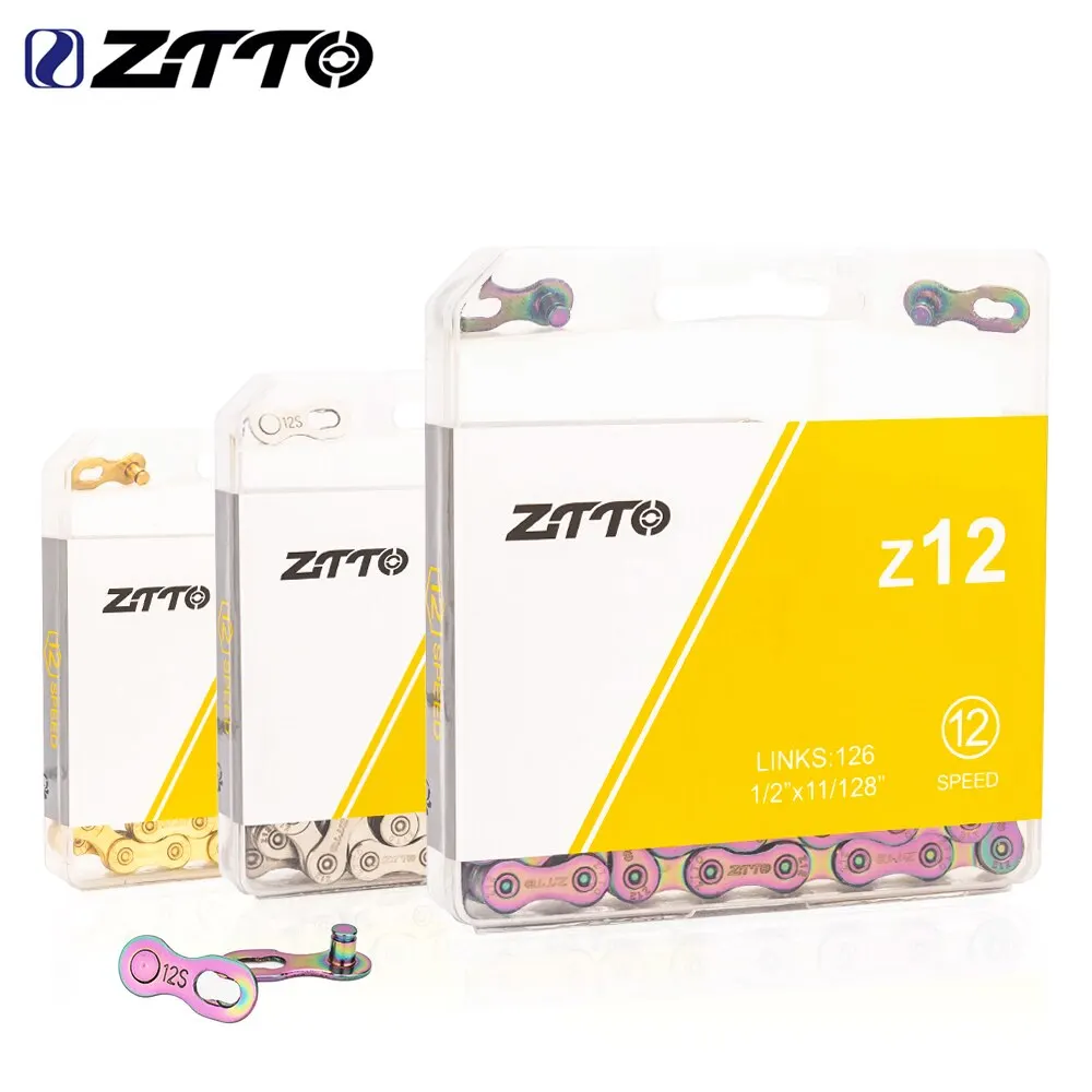 ZTTO 10 11 12 Speed Velocidade Bicycle Chain 10s 11s 12s SLR Full Hollow MTB Mountain Road Bike Chains Bike Parts