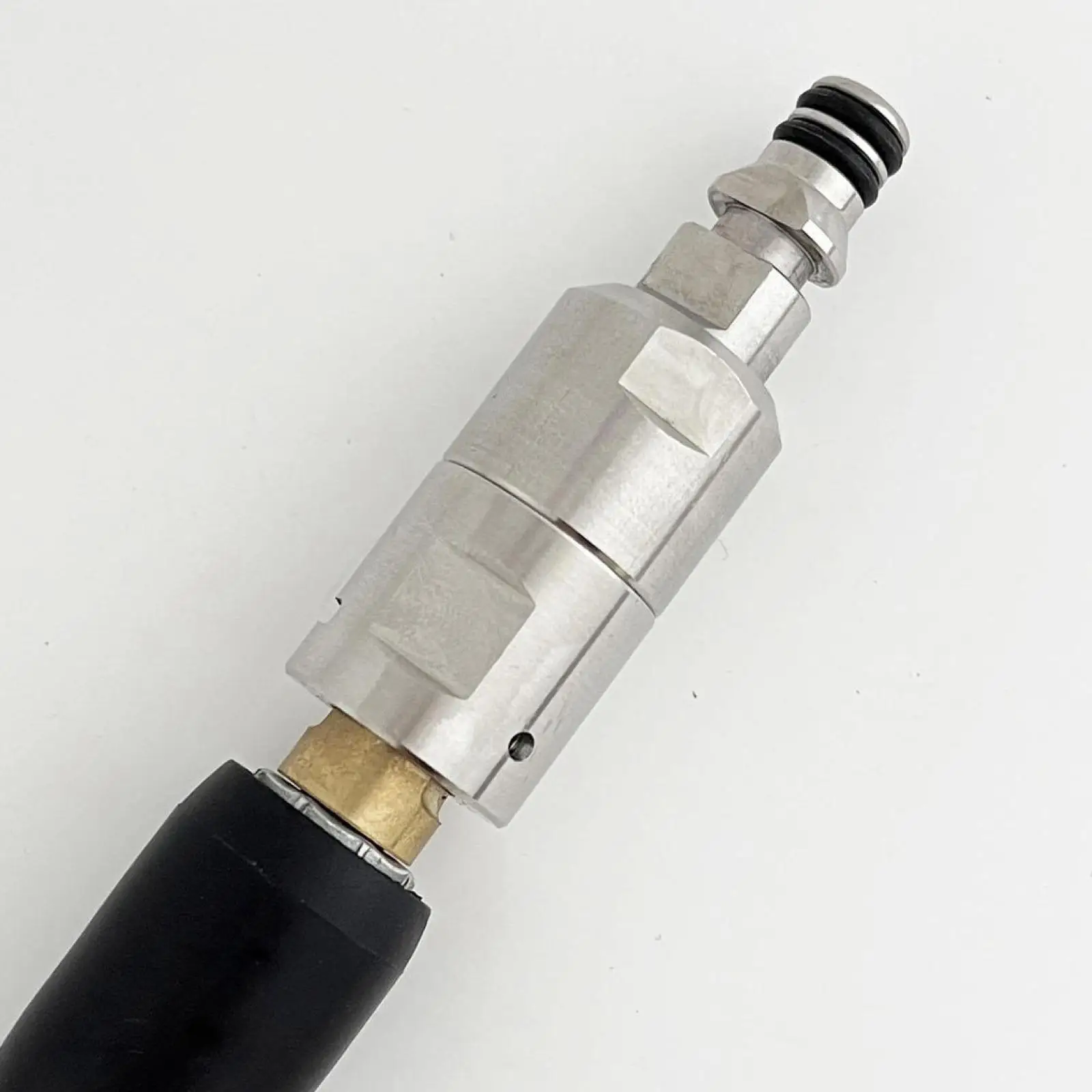 

Pressure Washer Nozzle Stainless Steel Anti Twist Hose Adapter Quick Connect Joint for Car Wash Garden