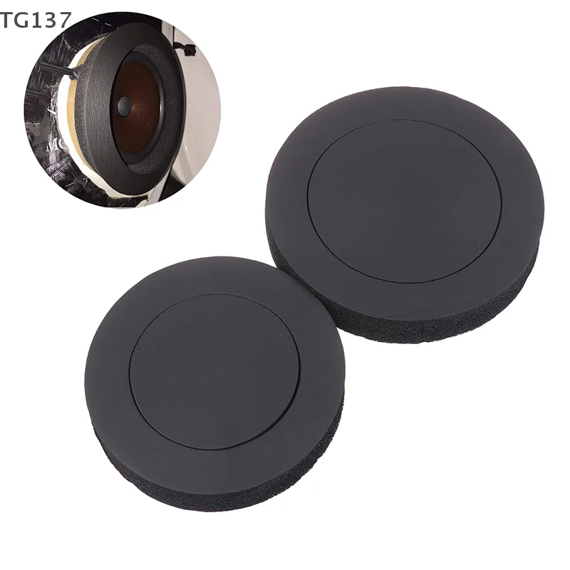 1 Pcs 4/5 Inch Universal Foam Car Speaker Sound Insulation Ring Cotton Bass Door Trim Soundproof Auto Interior Accessories