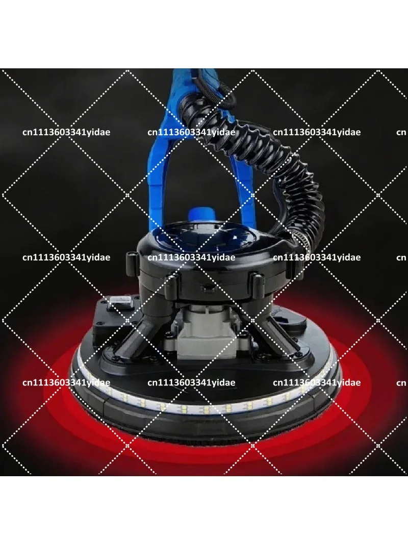 Double Led Light Wall Putty Polisher Machine  Adjust Speed Drywall Sander  Wall Polishing Grinding