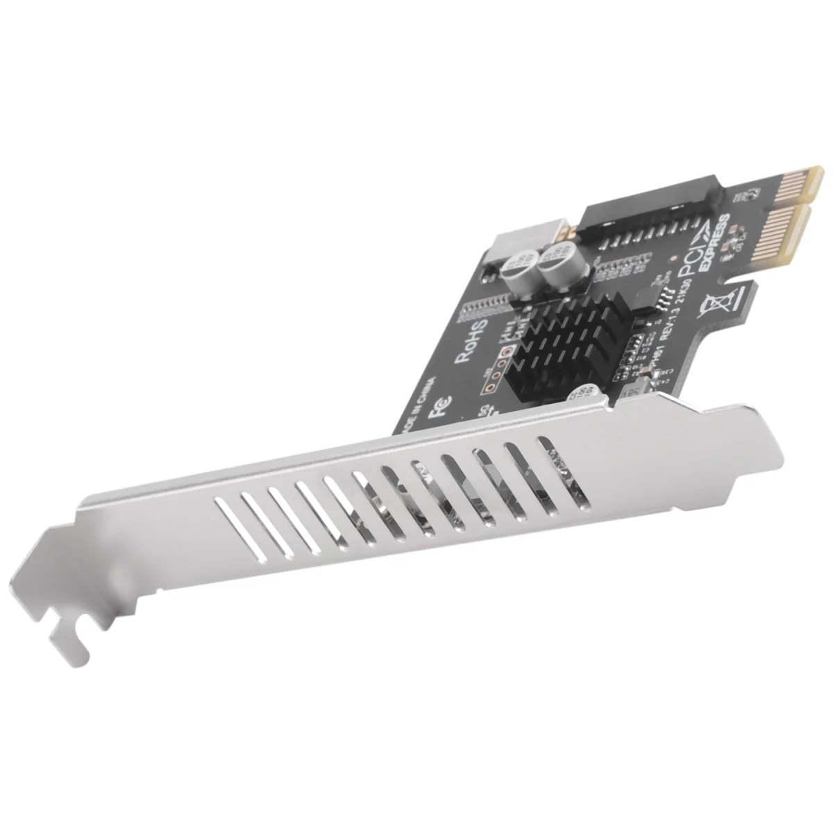 [NEW SALE]Pci Express Card Pcie to USB3 Type-E Front Type-C 19P Expansion Card Compatible Pci-E X1 X4 X8 X16 Interface