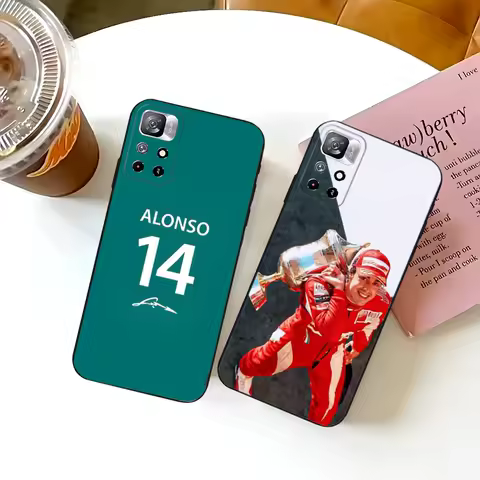 F1 F-FernandoS 14 A-Alonso Phone Case For Samsung S25,S24,S23,S22,S21,FE,S30,S20,S10,Plus,Ultra,Lite 5G Silicone Cover