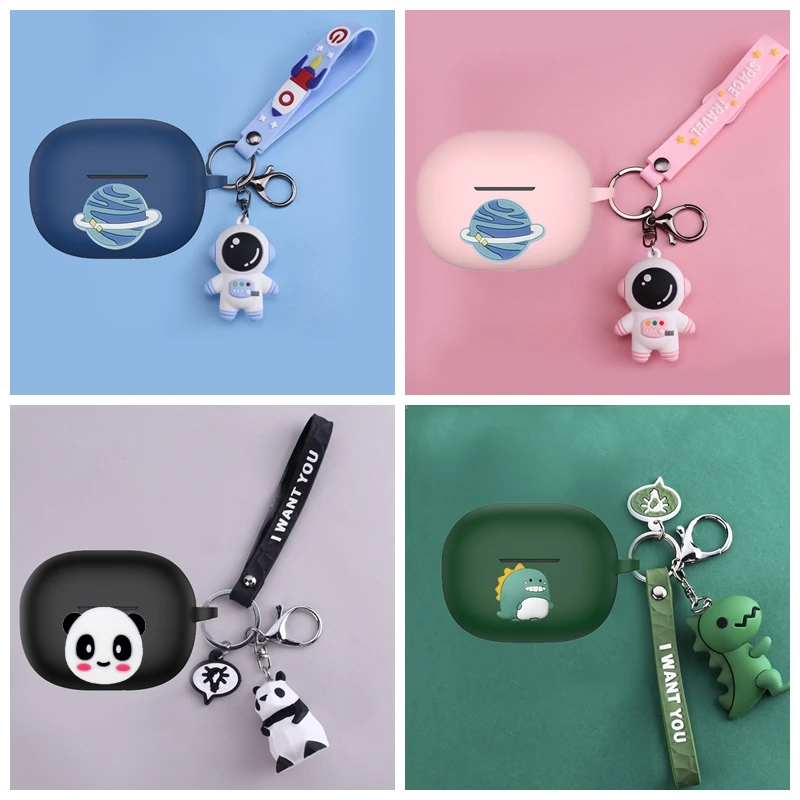 สำหรับ Huawei Freebuds 4 4i 3 PRO ป้องกันกรณีการ์ตูนหูฟังไร้สายบลูทูธน่ารักซิลิโคน Freebuds4i/FreebudsPro