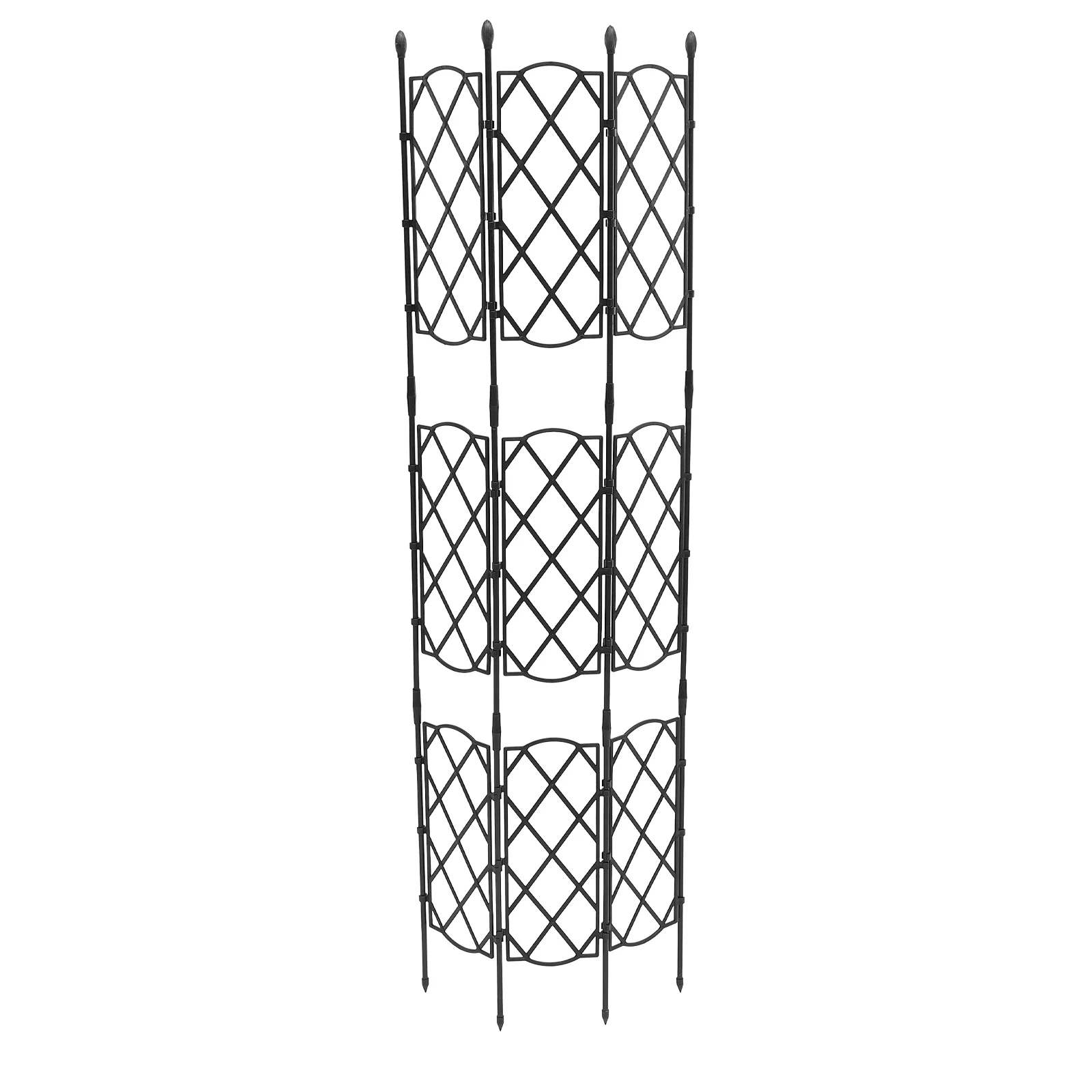 

Plant Wire Holder Climbing Bracket Metal Supports Plants Trellis Scaffolding 135X465cm Garden Stands Vine for Stake Screen