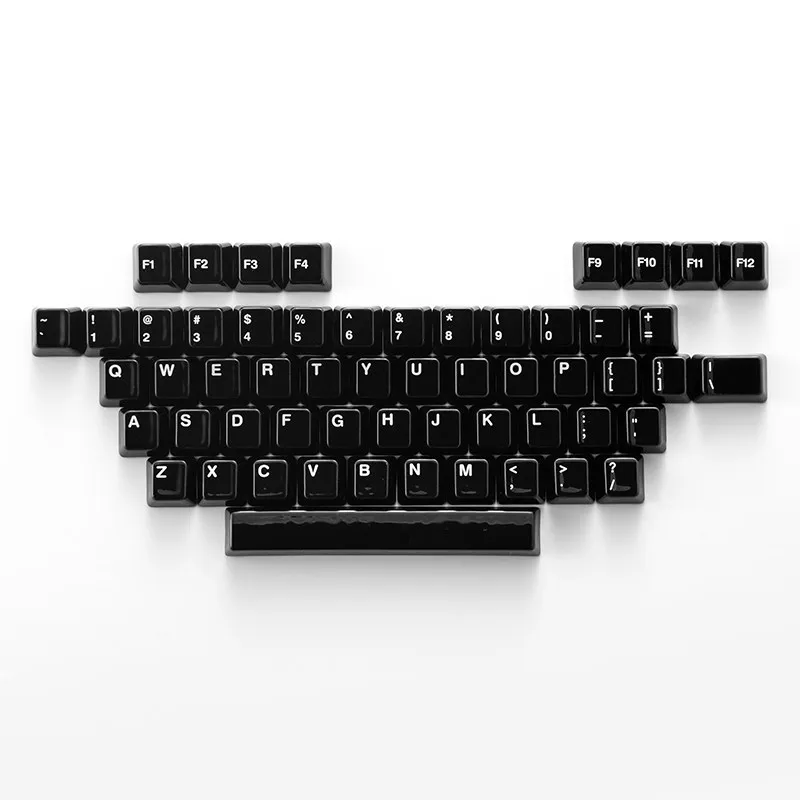 

Shanhai Ceramic Keycap Set Transparent Key Caps Cherry Profile Keycaps for Mechanical Keyboard HiFi Typing Sound Custom Keycaps