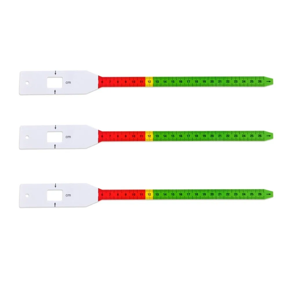 Reusable Head Circumference Tape Measure Plastic Material Lightweight Infant Head Measuring Tape Non-Stretchable