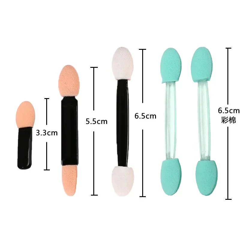 100pcs 도매 립 브러쉬 애플리케이터 속눈썹 브러쉬 립스틱 브러쉬 립글로스 애플리케이터 완드 메이크업 뷰티 도구