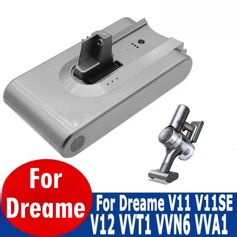 

25.2V 7S1P for Dreame V11 V11SE V12 VVT1 VVN6 VVA1 Wireless Vacuum Cleaner Battery Pack Replacement