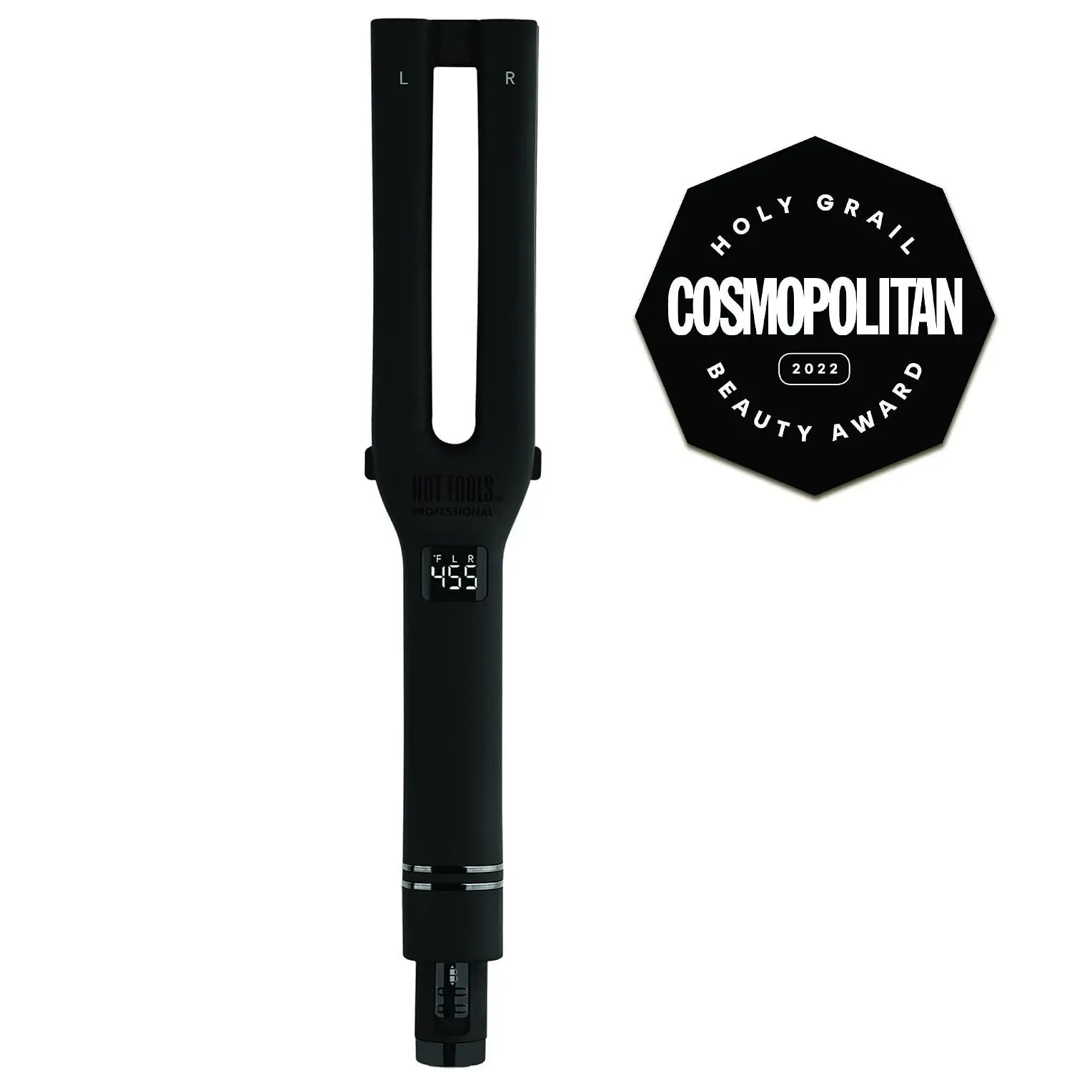 Dual-Plate Hair Straightener, Double Straight Design in Black and Gold, Faster Styling with Reduced Damage