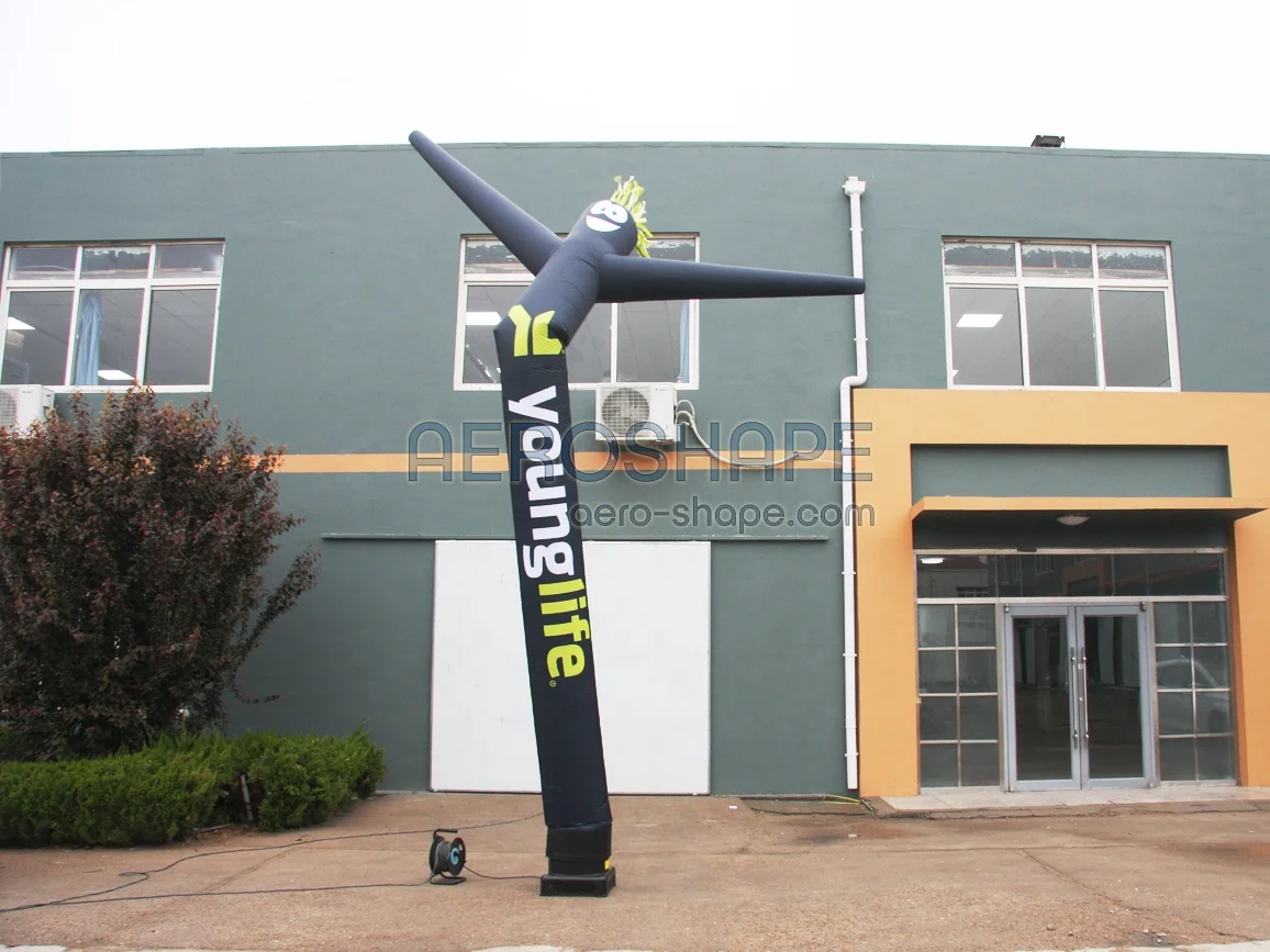 Wholesale Custom Wind Dancing Sky Waving Star Welcome Man Signs Advertising Inflatable Air Dancer