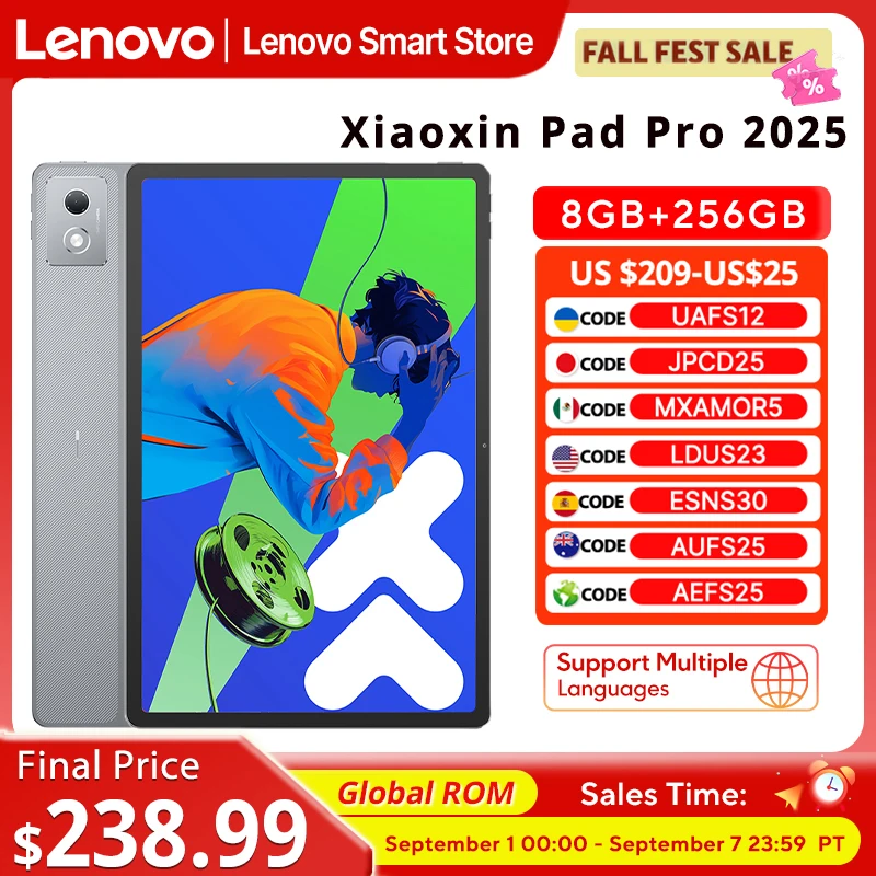 Lenovo Xiaoxin Pad Pro 2025 12.7インチタブレット オリジナル